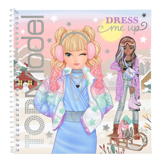 TOPModel Dress Me Up Stickerbook WINTER WONDER