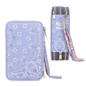 Miss Melody Triple Pencil Case BANDANA