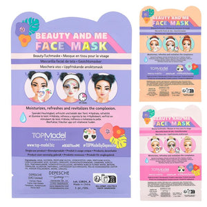 TOPModel Face Mask Animal BEAUTY and ME