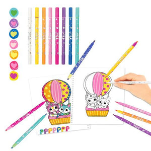Ylvi Colouring Book and Pen Set