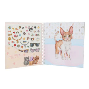 TOPModel Stickerbook - Dress Me Up KITTY