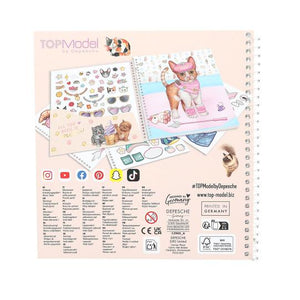 TOPModel Stickerbook - Dress Me Up KITTY