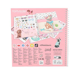 TOPModel Stickerbook -  Dress Me Up DOGGY
