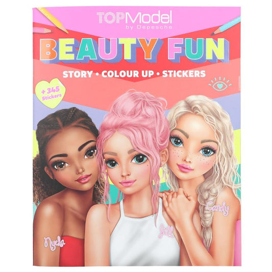 TOPModel Colouring Book BeautyFUN