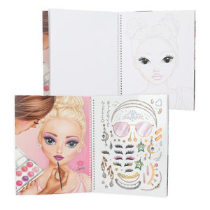 TOPModel Colouring Book - Make-Up