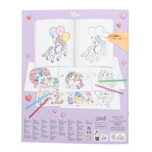 Create Your Unicorn - Ylvi Colouring Book
