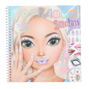 TOPModel Sticker Book - Dress Me Up Face