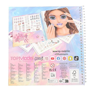TOPModel Sticker Book - Dress Me Up Face