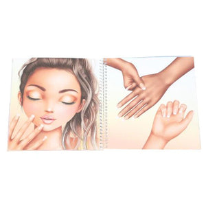 TOPModel Sticker Book - Dress Me Up Face
