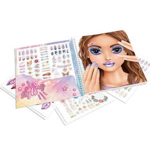TOPModel Sticker Book - Dress Me Up Face