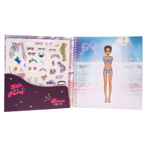 TOPModel - Dress Me Up Sticker Book Party