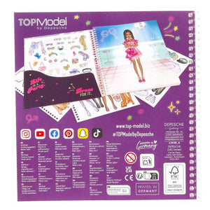 TOPModel - Dress Me Up Sticker Book Party