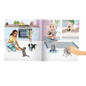 TOPModel - Stickerworld Kitty and Doggy