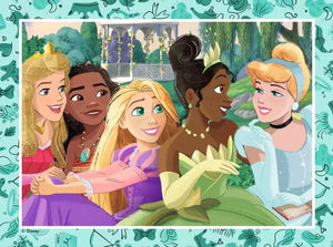 Disney Princess Jigsaw Puzzles 4 In A Box