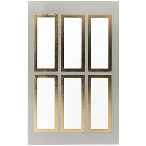 OFFICE STICK W GOLD FRAME, SQA