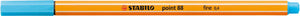 STABILO Fineliner Pen - Point 88 (Azure)