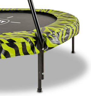 Exit Junior Trampoline With Bar 140cm - Lime