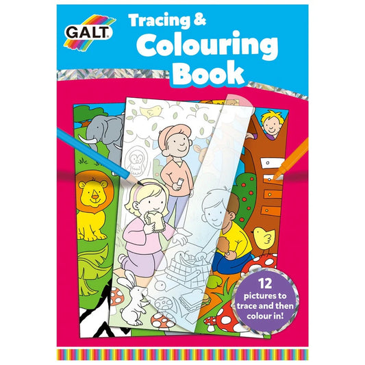 GALT Tracing And Colouring Book