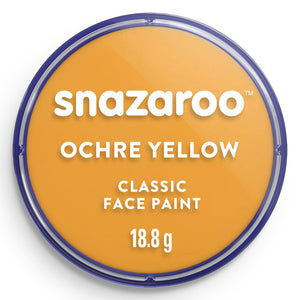 Snazaroo Classic Face Paint - Yellow Ochre (18ml)