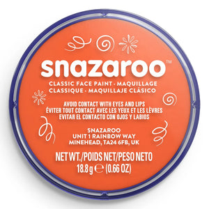 Snazaroo face paint container on a white background