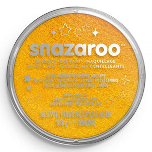 Snazaroo Sparkle Face Paint - Sparkle Yellow (18ml)