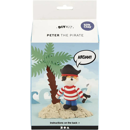 Funny Friends Silk Clay Kit - Peter the Pirate