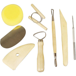 Pottery Tool Kit (8 Pieces)