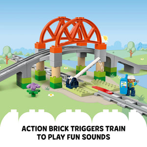 Lego Train Bridge and Tracks Expansion Set