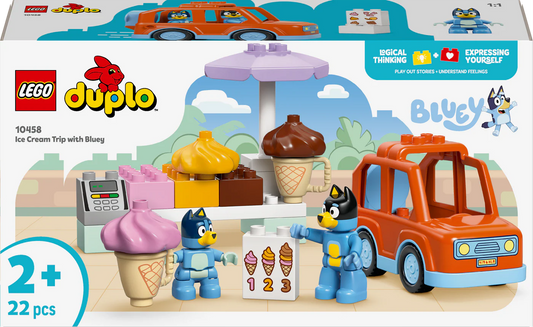 Lego Duplo Bluey - Ice Cream Trip with Bluey