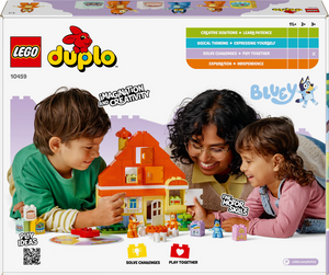 Lego Duplo Bluey - Bluey's Family House with Memory Game