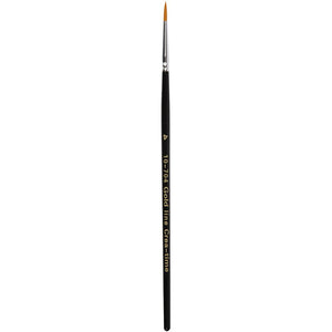 Gold Line Nylon Round No. 4 Brushes - 3mm (12 Pack)