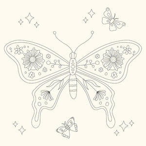 Colouring Book 23x23cm - Me Time (40 Sheets)