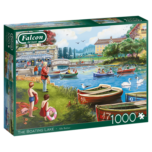 1000pc- Boating on the River