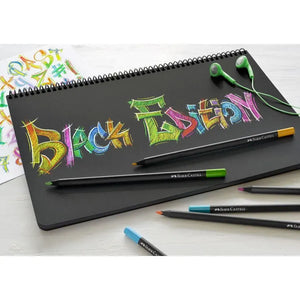 Faber Castell Colour Pencils - Black Edition (12 Pack)
