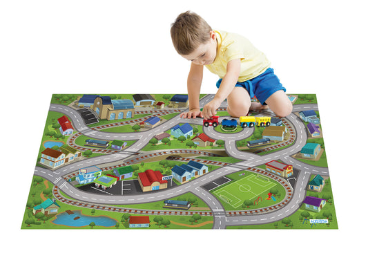 Playmat Train Station Connect