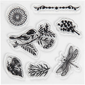 Clear stamps and cutting dies