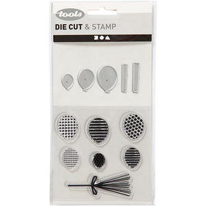 Clear stamps and cutting dies