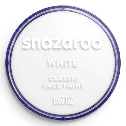 Snazaroo Classic Face Paint - White (18ml)