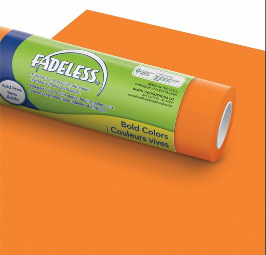 Fadeless Roll - Orange 1218mm x 15m