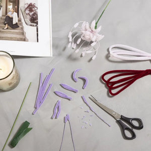 Creativ Mini Craft Kit Pipe Cleaner - Spider Lily Flowers
