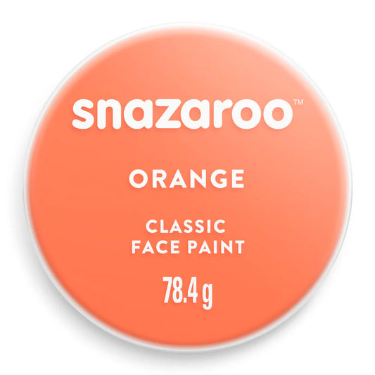 Snazaroo Classic Face Paint - Orange (75ml)