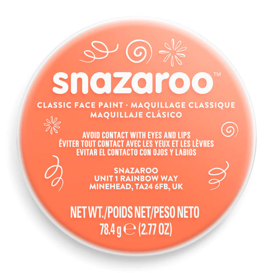 SNAZAROO 75ML FACE PAINT-ORANGE