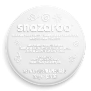 SNAZAROO 75ML POT WHITE