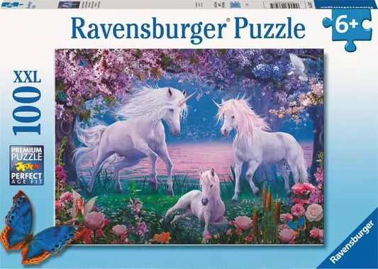 Unicorns - XXL Jigsaw Puzzle (100 Pieces)
