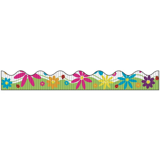 Bordette Border Roll - Spring Flowers 57mm x 7.5m