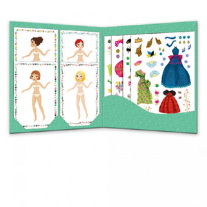 Djeco Paper Doll Stickers Massive Fashion