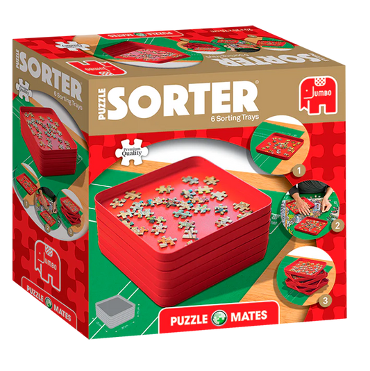 GALT Puzzle Mates – Puzzle Sorter (6 Tray)