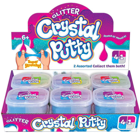Glitter Crystal Putty - 4 in 1