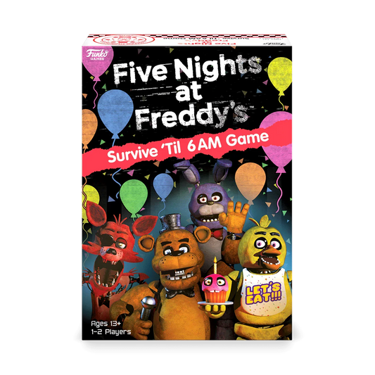 Funko Five Nights at Freddy's Survive 'Til 6 AM Board Game