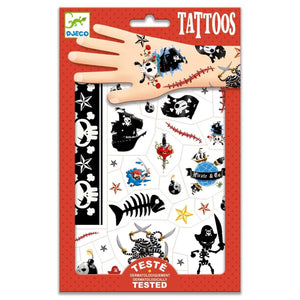 Djeco Tattoos - Pirates